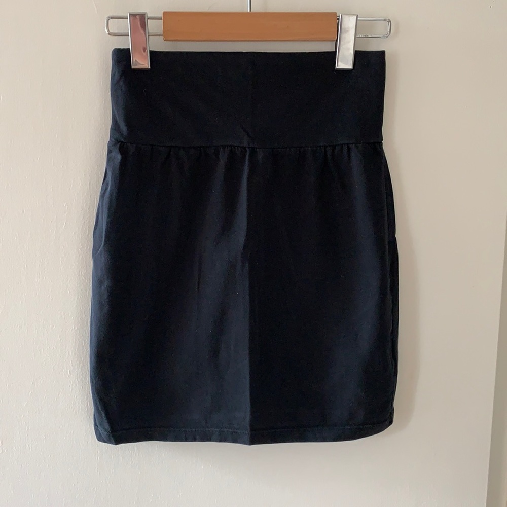 Talula Black Bodycon Skirt